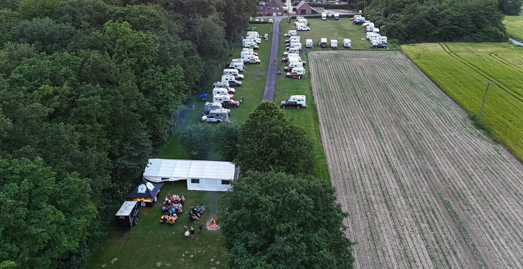 Drohnenaufnahme Nordstar Treffen Xanten