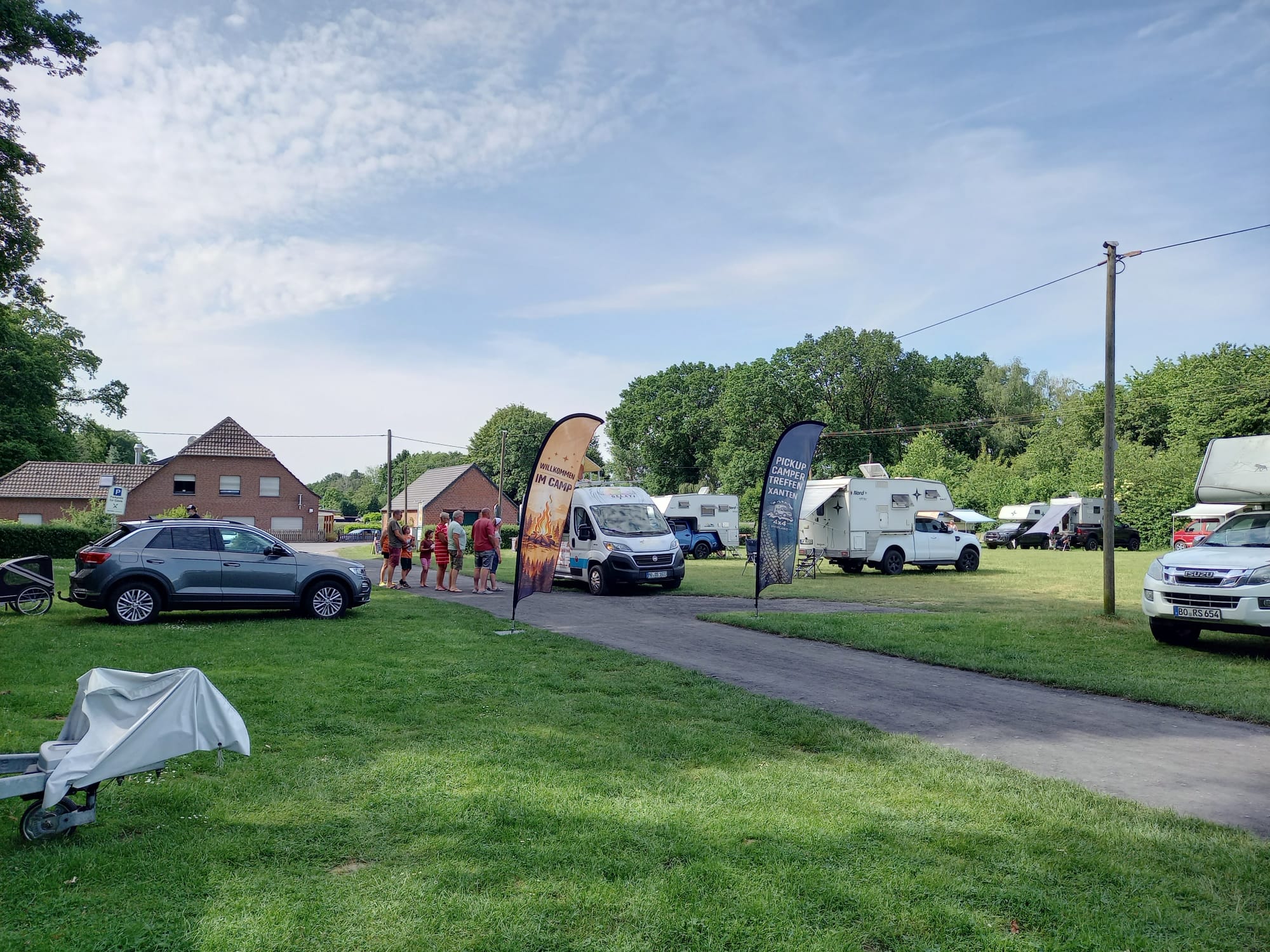 Eiswagen auf dem Nordstar Treffen Xanten
